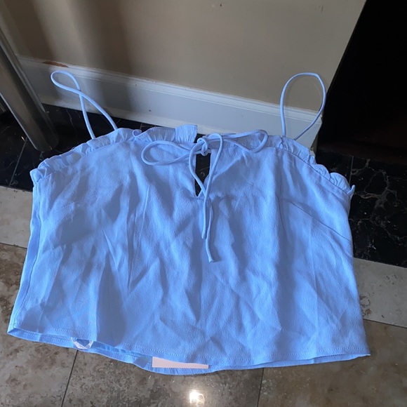 Revolve Powder Blue Tank - Picture 3 of 5